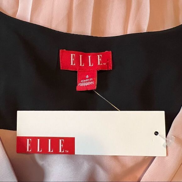 NWT! Elle pale pink pleated dress‎ - Picture 4 of 10